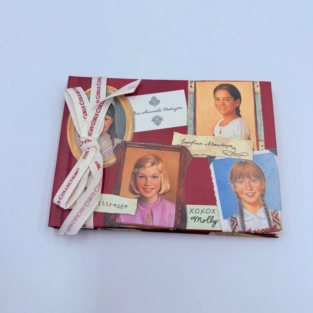 American‎ Girl Stationery Set Kids Red Paper Vtg Note Cards Stickers Pencil Y2K